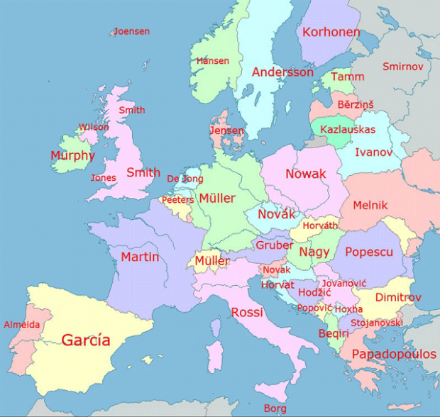 most-popular-surnames-by-country-europe