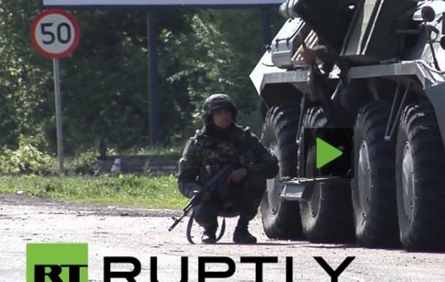 Νέα επέμβαση των Ουκρανών στο Σλοβιάντσκ – Μάχες στα περίχωρα (βίντεο)