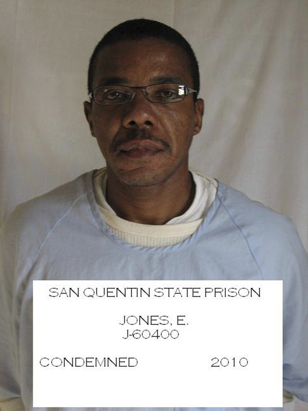 Handout photo of San Quentin State Prison inmate Ernest Dewayne Jones