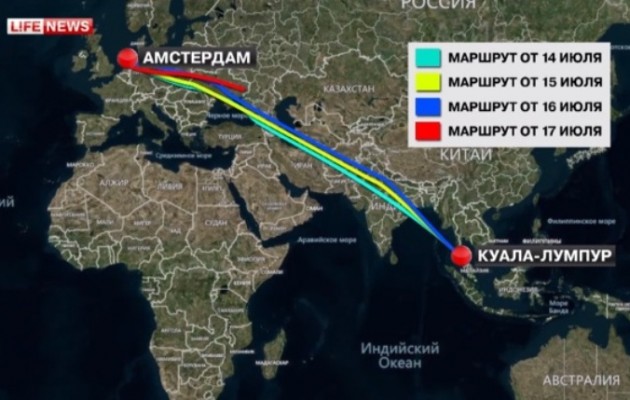 Μυστήριο: Γιατί το Μαλαισιανό Boeing άλλαξε πορεία πάνω από την Ουκρανία;