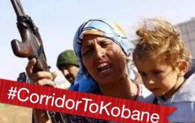 ΟΗΕ προς Τουρκία: Ανοίξτε τα σύνορα να πάνε στην Κομπάνι εθελοντές
