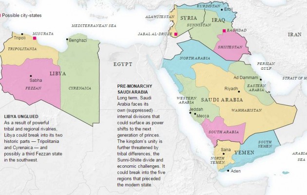 «Πώς 5 χώρες θα γίνουν 14»: Ο προφητικός χάρτης των New York Times