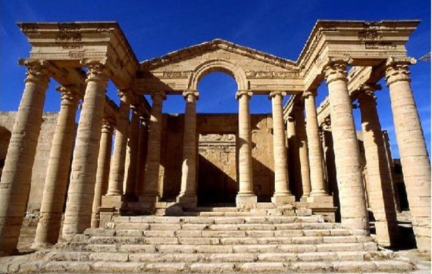 Το Ισλαμικό Κράτος κατέστρεψε την αρχαία ελληνιστική πόλη Χάτρα στο Ιράκ