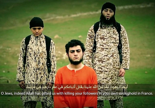 ISIS have got a kid to execute the 'Israeli spy'