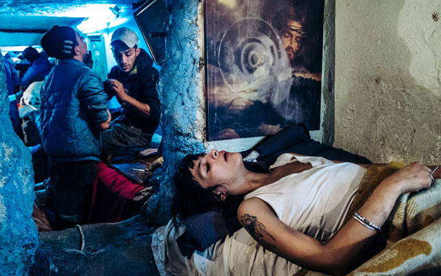 For awhile Catalina tried to stay off drugs. During this period she ate and slept most of the time, trying to recover and find relief from her pain.