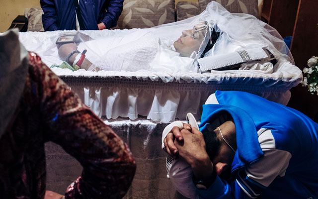 Catalina died on May 28, 2014, one month after she turned 18. She had HIV, and suffered an infection in an injection site that spread to her brain. Her street family paid most of the expenses for her funeral. Her boyfriend Santo (bottom right) asked to be buried near her. He is also HIV positive.