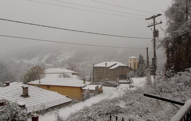 Aγριεύει ο καιρός: Σε ποιες περιοχές θα δουν χιόνια τα Χριστούγεννα