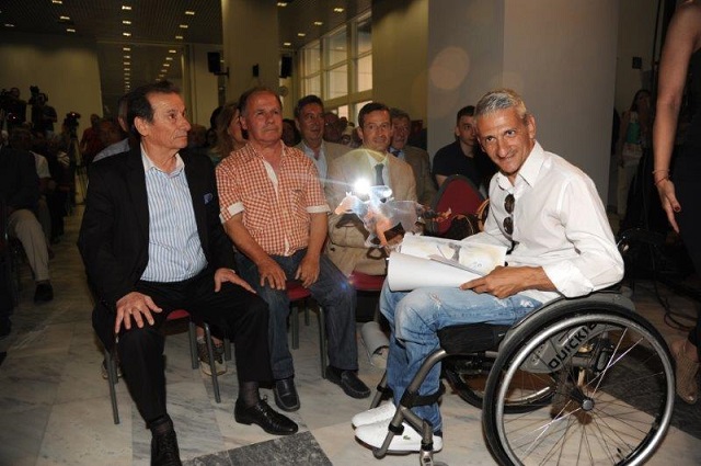 29-6-2016 - Ιππόδρομος - Aναβάτες Β. Κεράτσας, Μ. Σαντοριναίος, Π. Δημητσάνης, Σ. Μπάκος