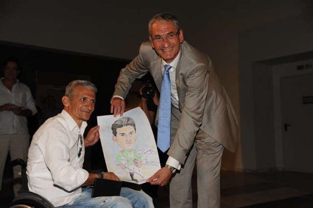 29-6-2016 - Ιππόδρομος Σ. Μπάκος, Αναβάτης - K. Ζίγκλερ, Πρόεδρος ΟΠΑΠ