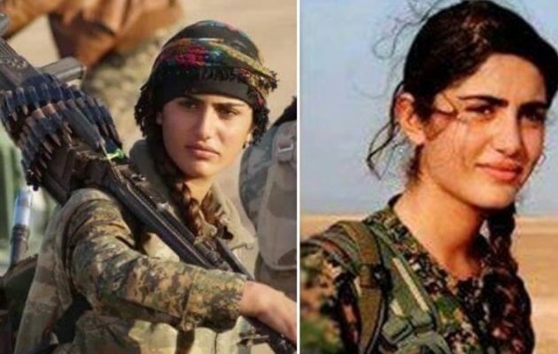 Σκοτώθηκε πολεμώντας τους Τούρκους η «Κούρδισα Αντζελίνα Τζολί»