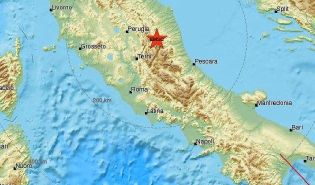 Επέστρεψε ο τρόμος στην Ιταλία – Σεισμός 6,5 Ρίχτερ στην περιοχή της Τοσκάνης