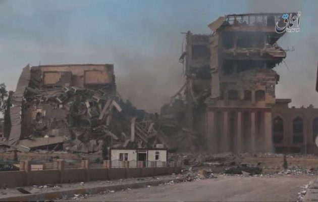 Καταστράφηκε ολοσχερώς το Πανεπιστήμιο της Μοσούλης