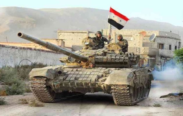 Ο συριακός στρατός απελευθέρωσε πολλές πετρελαιοπηγές που κατείχε το Ισλαμικό Κράτος