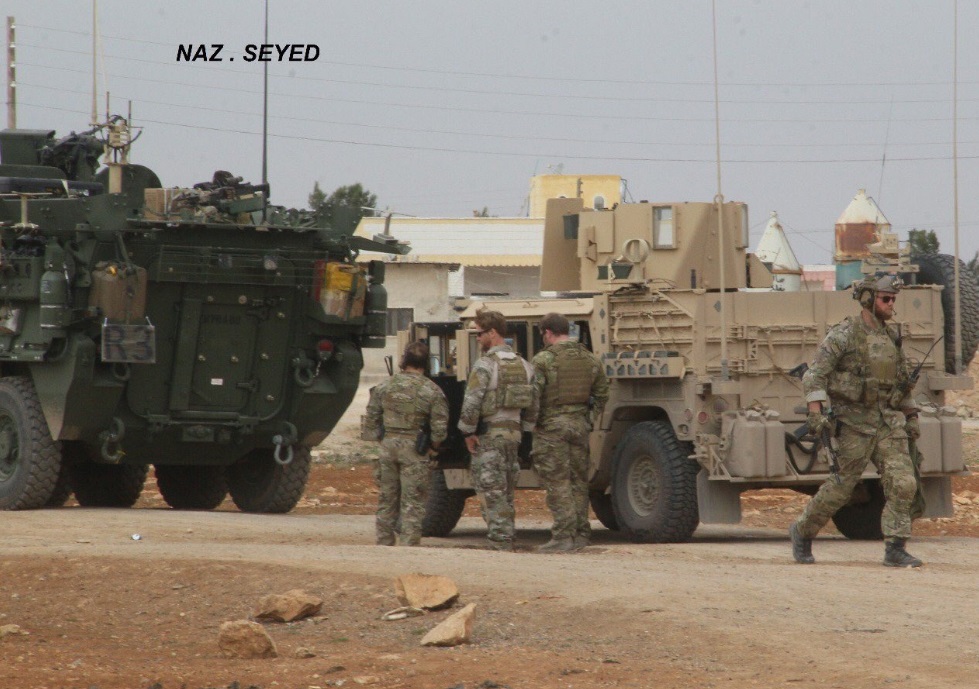 Αμερικανικά τεθωρακισμένα απέναντι στους Τούρκους στη βορειοδυτική Συρία (φωτο) - Εικόνα1 Αμερικανικά τεθωρακισμένα απέναντι στους Τούρκους στη βορειοδυτική Συρία (φωτο) - Εικόνα1