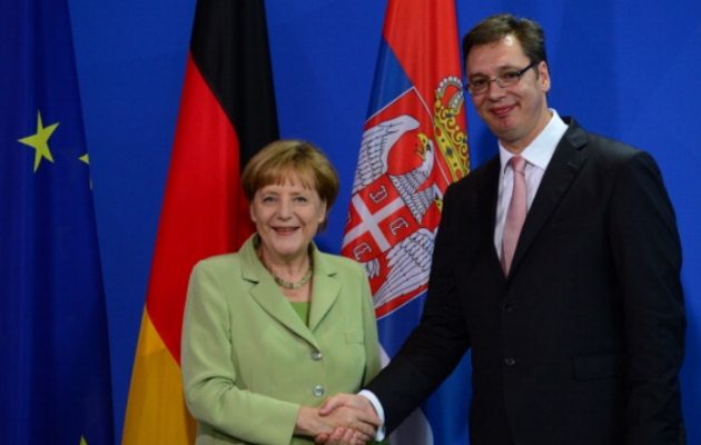 Σχέδιο Μέρκελ να προσεταιριστεί τη Σερβία για να ανακόψει την ελληνική ηγεμονία στα Βαλκάνια;