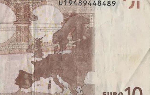 Η διχοτόμηση της Ουκρανίας είχε προβλεφθεί στο χαρτονόμισμα των 10 ευρώ;