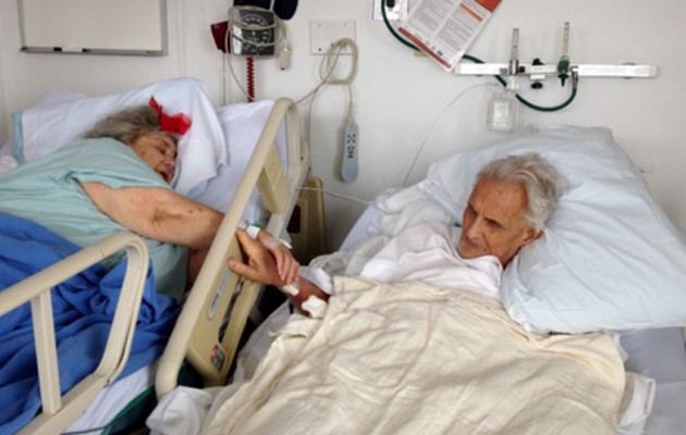 Έζησαν 60 χρόνια μαζί κι ο θάνατος τους βρήκε πιασμένους χέρι – χέρι