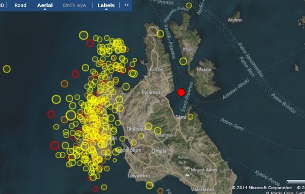 Νέος σεισμός 4,2 Ρίχτερ στην Κεφαλονιά