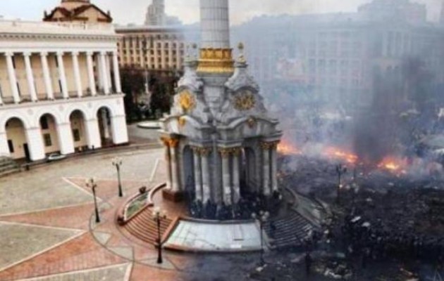 Κίεβο πριν και μετά: η συγκλονιστική εικόνα που κάνει το γύρο του διαδικτύου