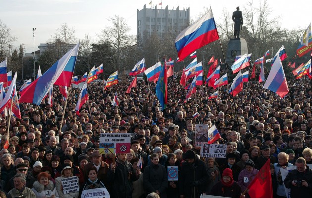 Μέχρι και στα βάθη της Σιβηρίας κάνουν εράνους για να βοηθήσουν τους Ρώσους στην Κριμαία
