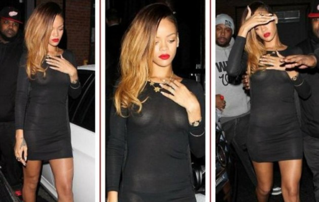 Η Ριάνα δεν θέλει να φοράει σουτιέν! (Σώπα!!!!)