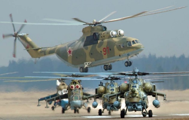 Νέα κλιμάκωση των στρατιωτικών κινήσεων: Ρωσικά ελικόπτερα έφτασαν στην Κριμαία