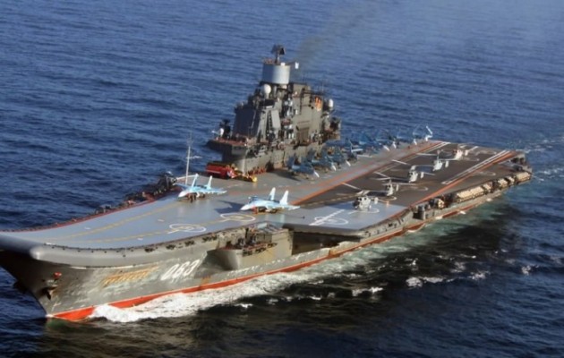 Ο ρωσικός στόλος της Μεσογείου στην κυπριακή ΑΟΖ