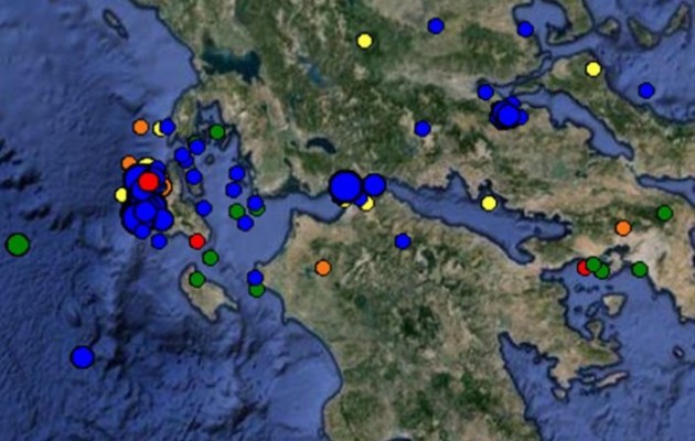 Νέος ισχυρός σεισμός στην Κεφαλονιά, περισσότεροι από 1400 συνολικά οι μετασεισμοί