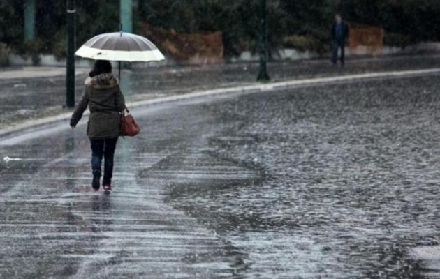 Βροχές, χιόνια και πτώση της θερμοκραίας