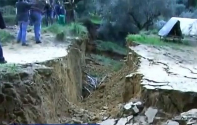 Ανάληψη Ηλείας: Το χωριό κόπηκε στα δύο