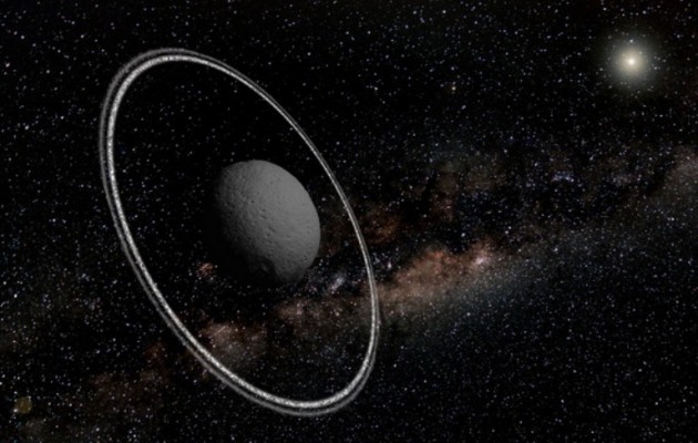 Εντυπωσιακή ανακάλυψη ο αστεροειδής Χαρικλώ με τους δύο δακτυλίους