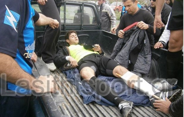 Ιεράπετρα: Ασθενοφόρο… η καρότσα του  μπαμπά