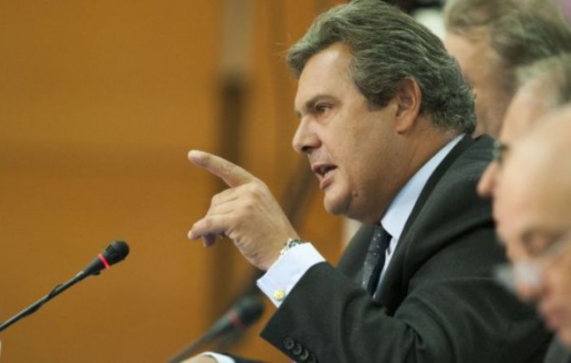 Π. Καμμένος: Σαμαράς και Βενιζέλος “αποκλειστικοί αντιπρόσωποι των δανειστών”