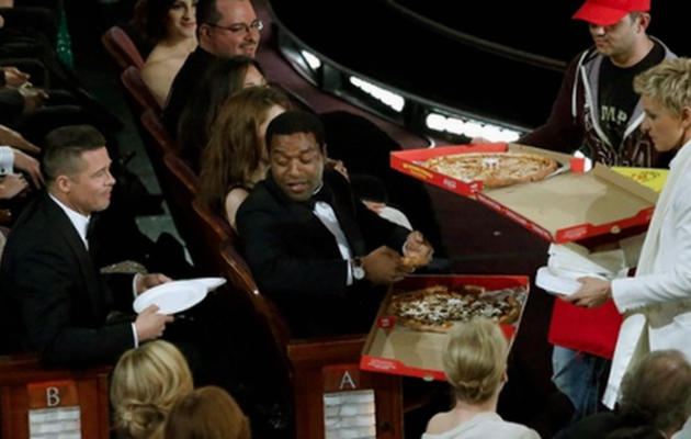 Όσκαρ 2014: Παρήγγειλαν πίτσα, αλλά είχαν… «καβούρια» στις τσέπες τους