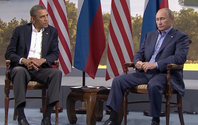 Πούτιν προς Ομπάμα: Η κυβέρνηση του Κιέβου φταίει για την κατάσταση στην Ουκρανία