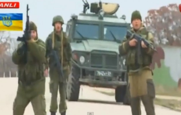 Ρώσοι στρατιώτες άνοιξαν πυρ σε Ουκρανούς στρατιώτες (βίντεο)