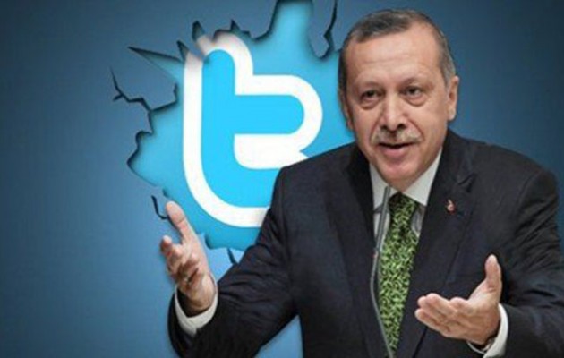 Ο Ερντογάν απείλησε ότι θα απαγορεύσει και το twitter στην Τουρκία