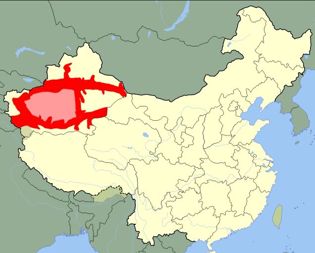 uigur map 2