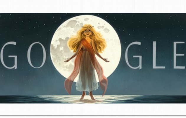 Με τη Φεγγαροντυμένη τιμά τον Διονύσιο Σολωμό η Google