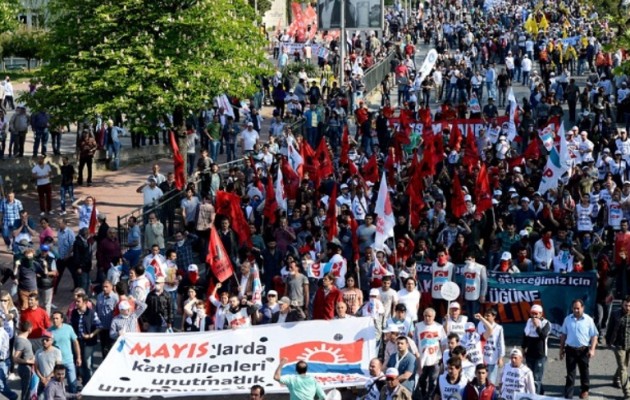 Απαγορεύτηκαν οι διαδηλώσεις της Πρωτομαγιάς στην πλατεία Ταξίμ