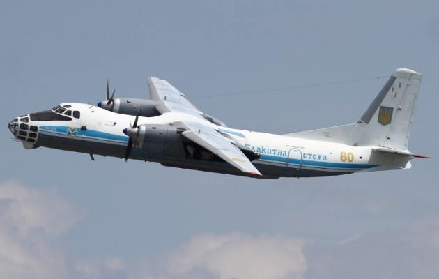 Ουκρανικό αεροσκάφος επλήγη από πυρά μέσα από το Σλοβιάντσκ
