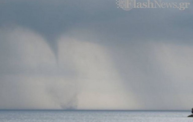 Ανεμοστρόβιλος χτύπησε τα Σφακιά (βίντεο)