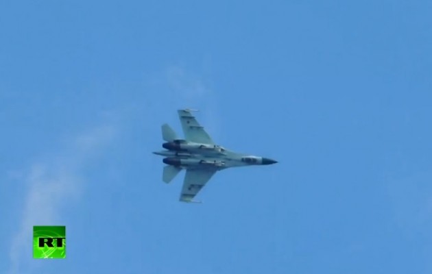 ΒΙΝΤΕΟ: Ουκρανικό μαχητικό πετά πάνω από το Κραματόρσκ