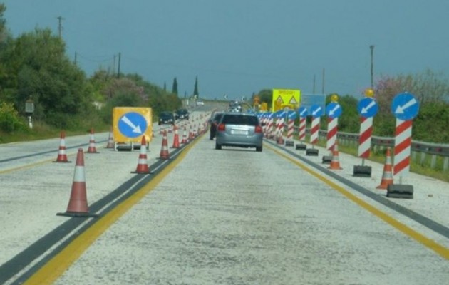 Ταλαιπωρία για τους εκδρομείς του Πάσχα, έργα σε 20 σημεία της Κορίνθου – Πατρών