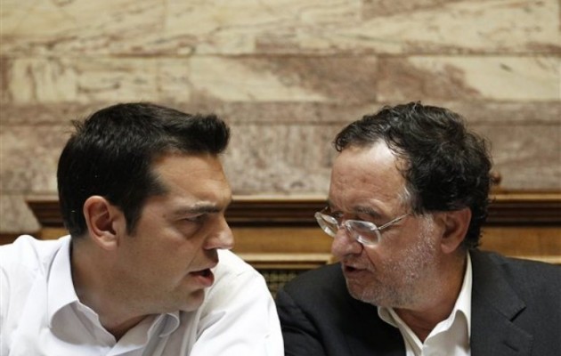 Διαψεύδει ο Π. Λαφαζάνης το “θερμό επεισόδιο” με τον Αλ. Τσίπρα