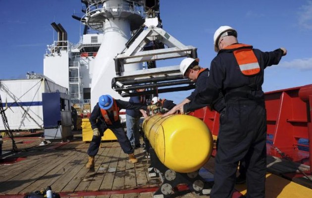 Boeing 777: άνθρακας ο θησαυρός του υποβρύχιου ρομπότ