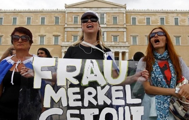 Σε μαζικές διαδηλώσεις κατά της Μέρκελ καλεί ο ΣΥΡΙΖΑ