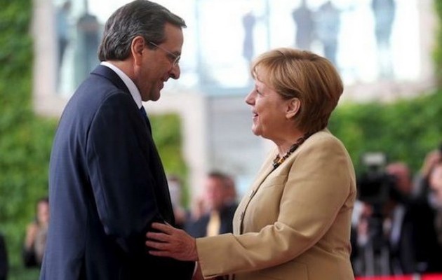 Δείτε τα έγγραφα που έδειξε ο Σαμαράς στην Μέρκελ