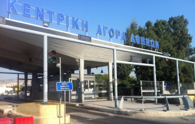 Συγκέντρωση διαμαρτυρίας στη λαχαναγορά του Ρέντη