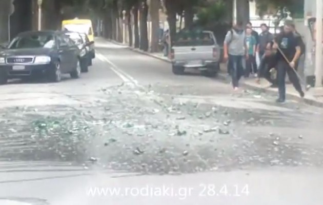 “Μέθυσε”… ο δρόμος με μπύρα στη Ρόδο